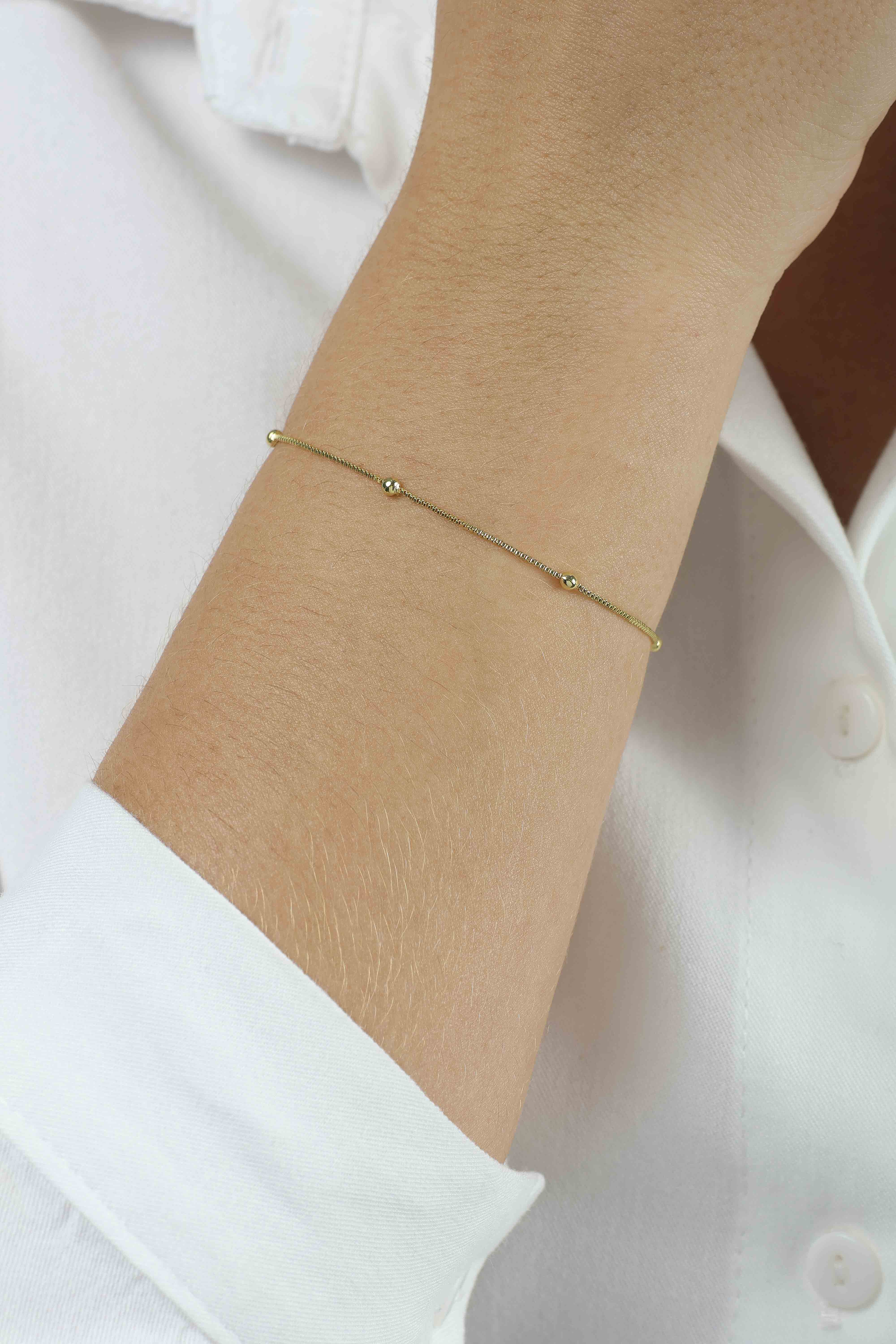 PULSEIRA VENEZIANA COM BOLINHAS LECCE — foto 1