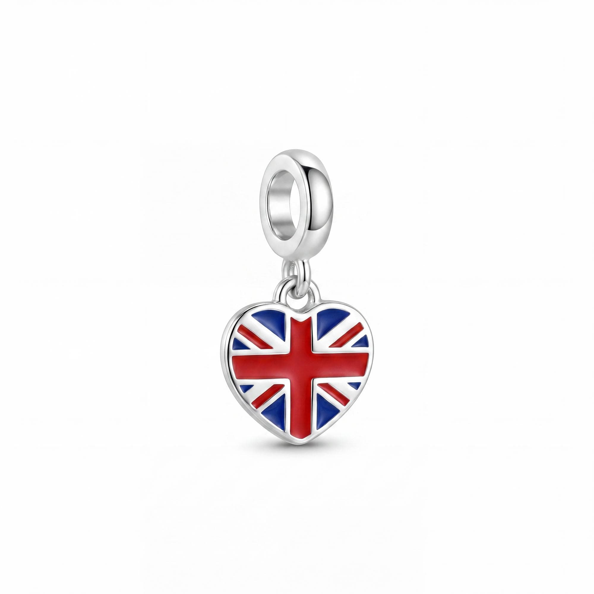 BERLOQUE PRATA CORAÇÃO INGLATERRA — foto 1