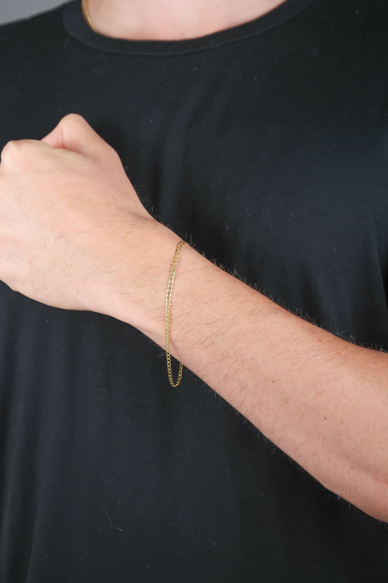 PULSEIRA MASCULINA ELO GROUMET 21CM — foto 2