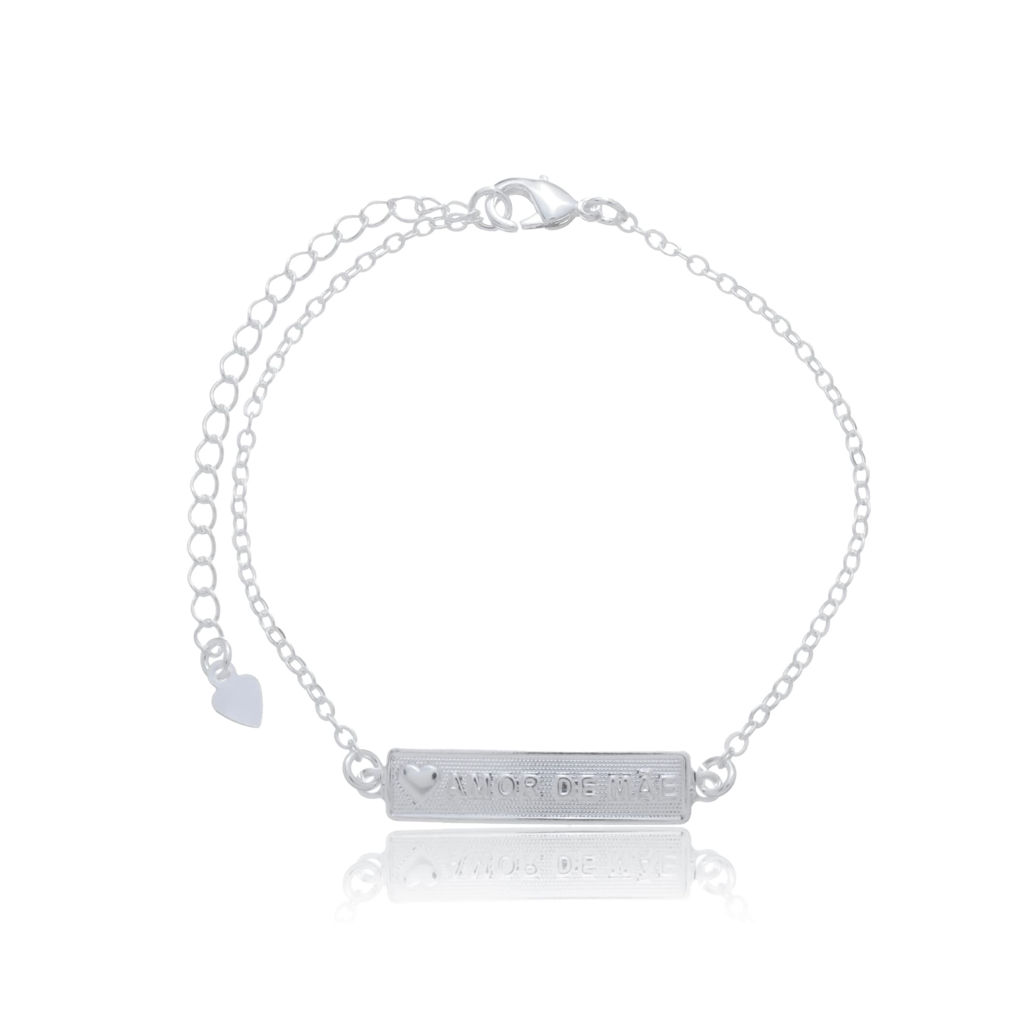 PULSEIRA PRATA AMOR DE MÃE APRILIA — foto 1