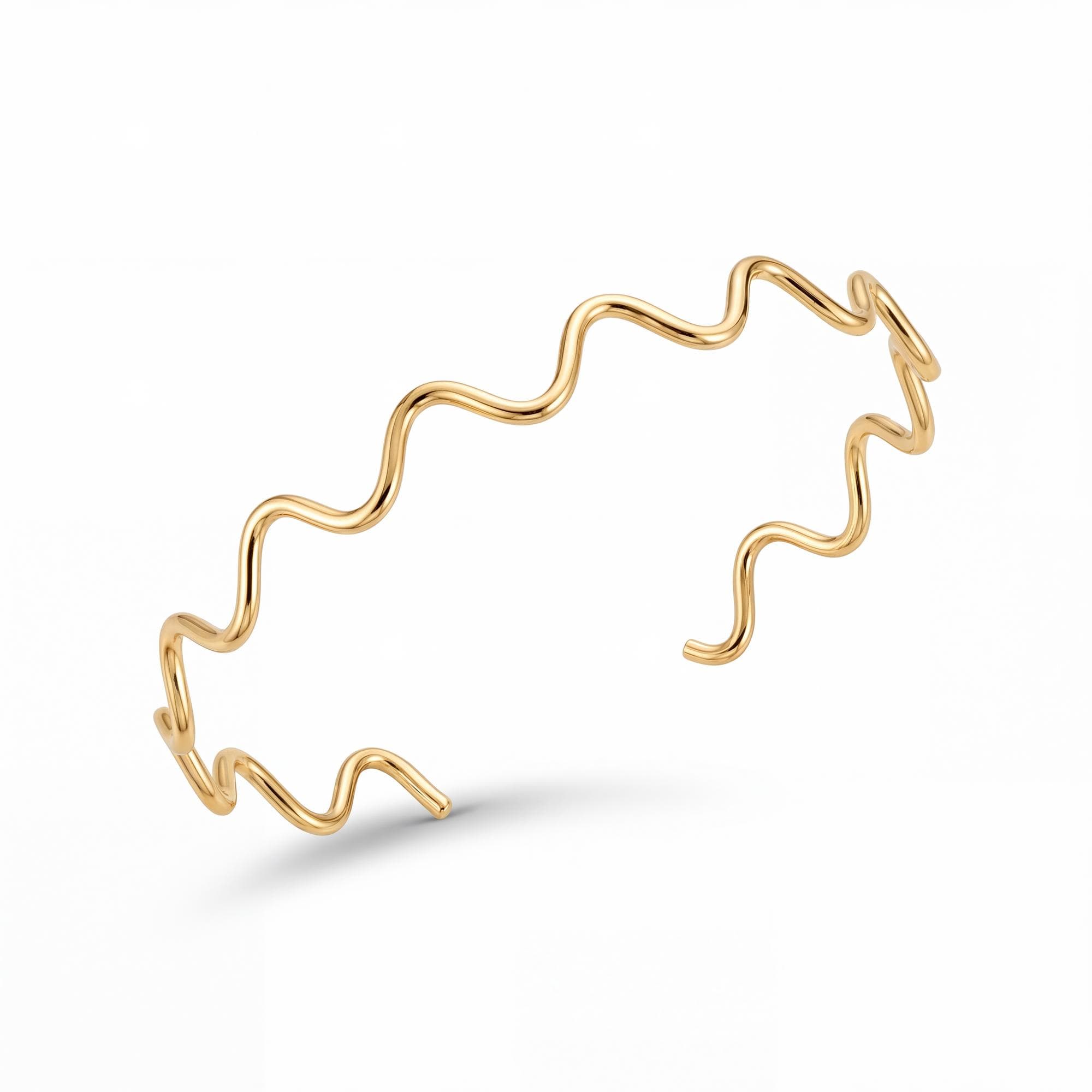 BRACELETE AJUSTÁVEL ONDAS LISO — foto 1