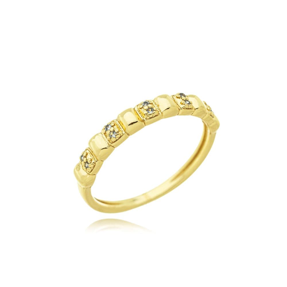 ANEL CRAVEJADO CRISTAL MODENA