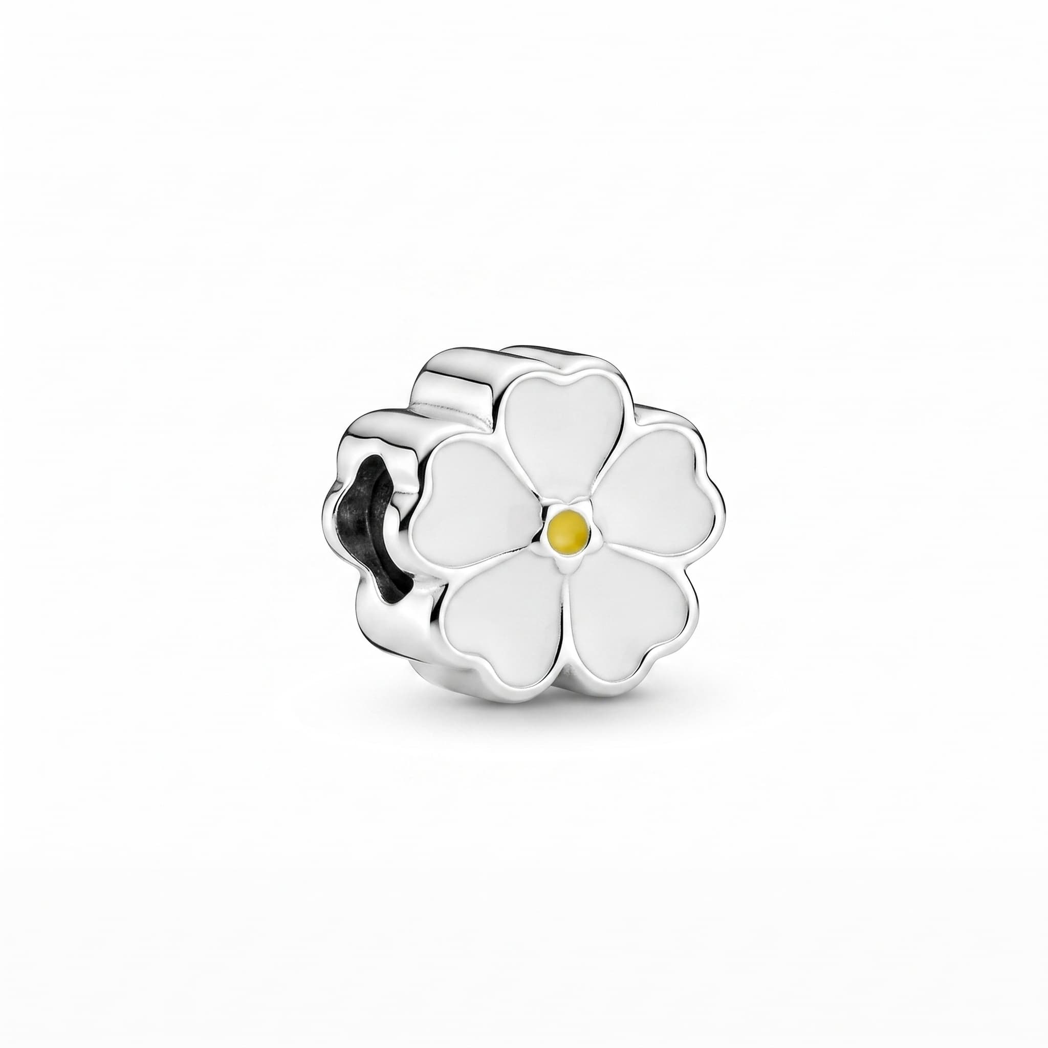 BERLOQUE PRATA FLOR RESINADA — foto 1