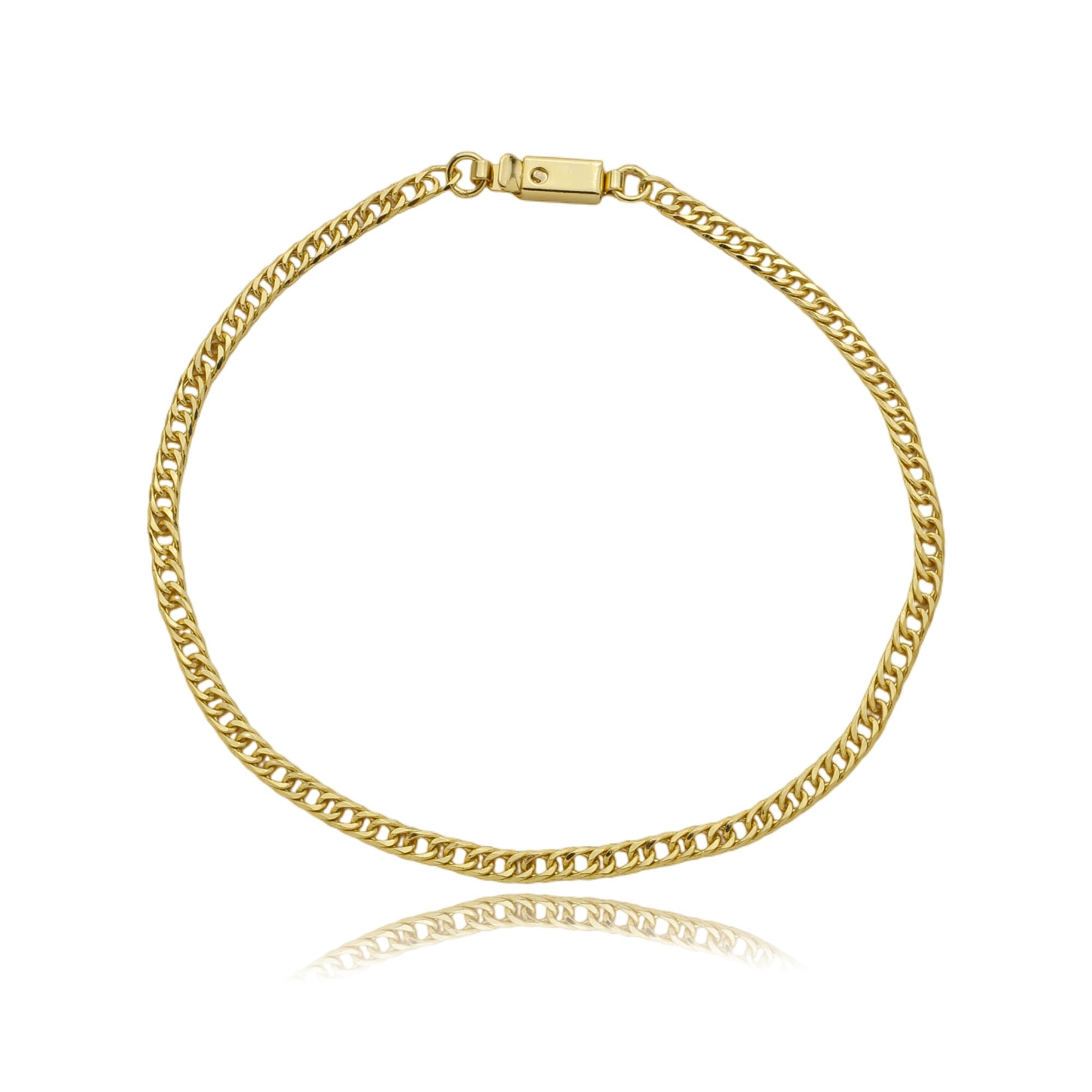 PULSEIRA MASCULINA ELO GROUMET DUPLA 21CM — foto 1