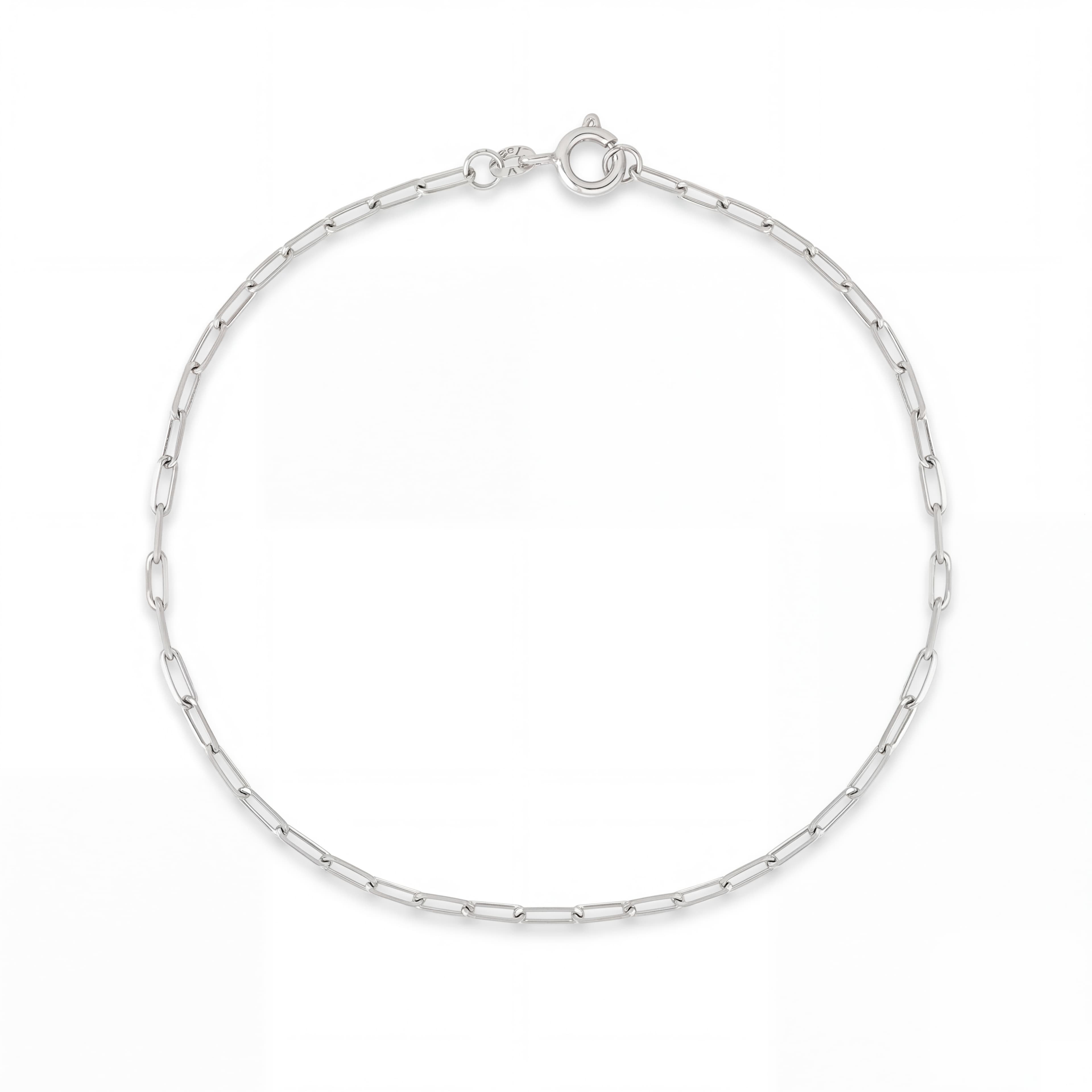 PULSEIRA MASCULINA PRATA ELO CARTIER ALONGADO 20CM — foto 1