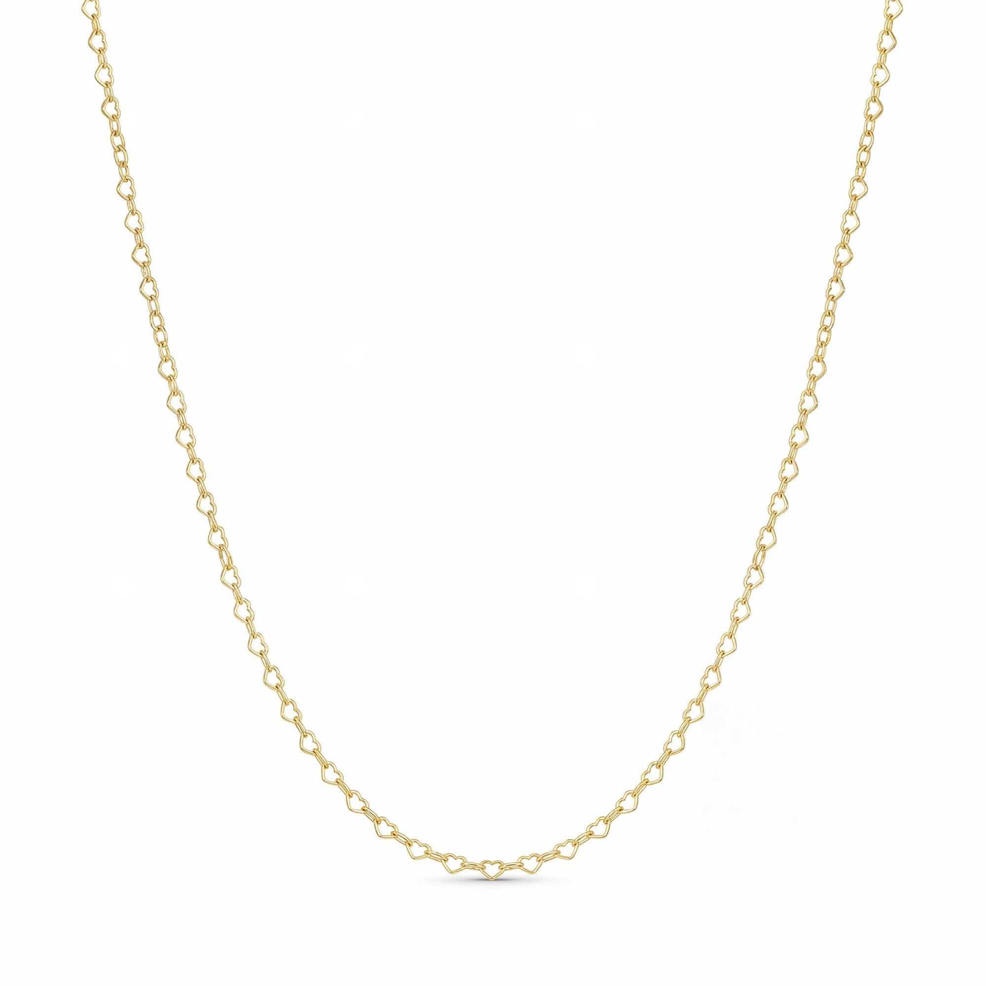 COLAR CHOKER ELO CORAÇÃO 35CM CATANIA — foto 1