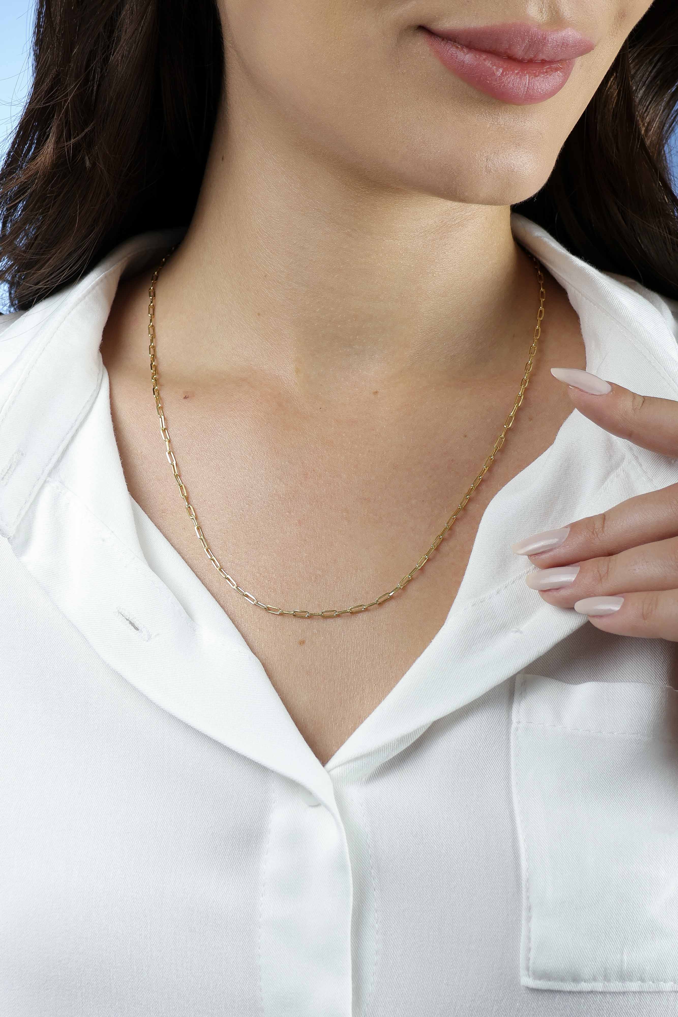 COLAR ELO CARTIER ALONGADO LIVORNO 60CM — foto 1