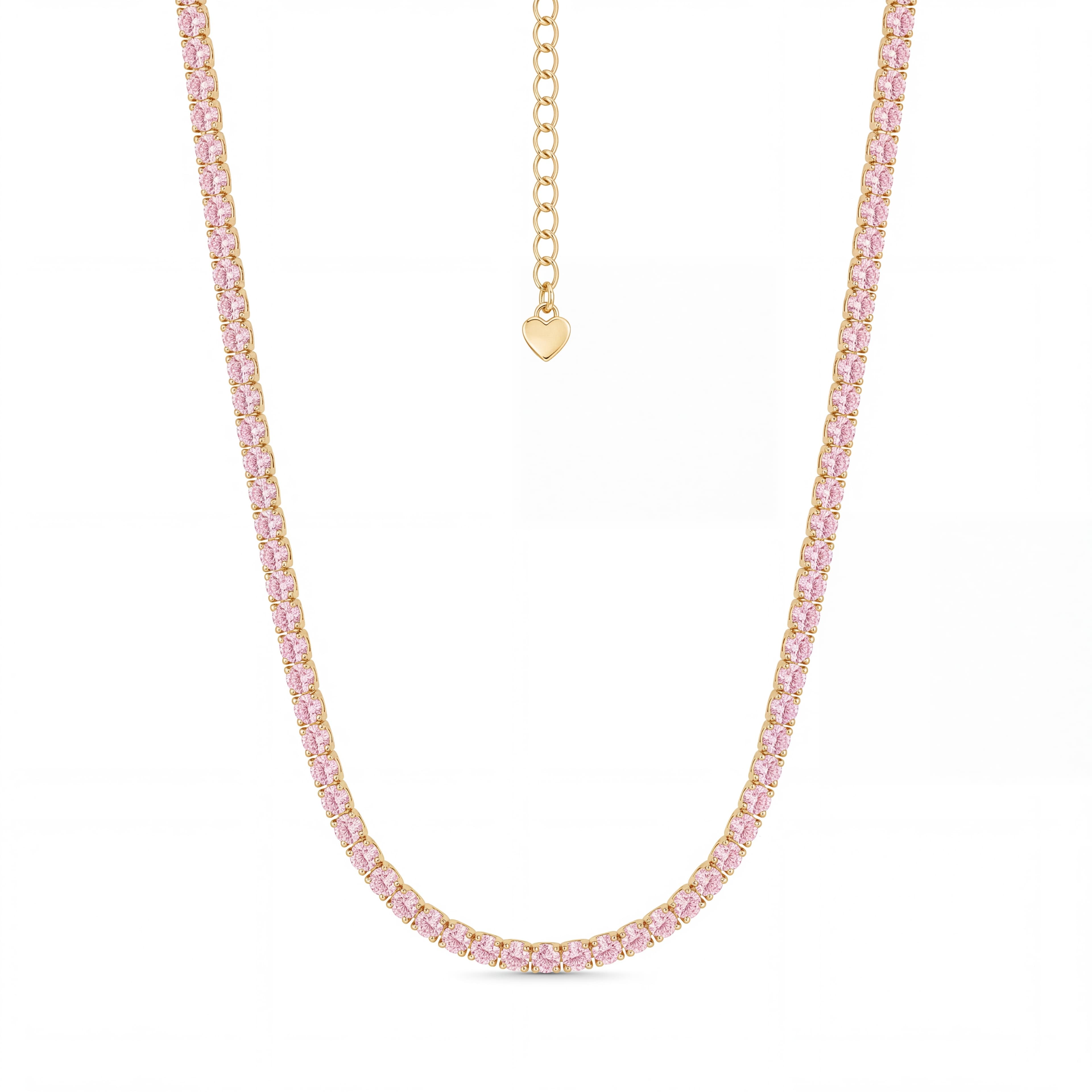CHOKER 35CM RIVIERA TOPÁZIO ROSA — foto 1