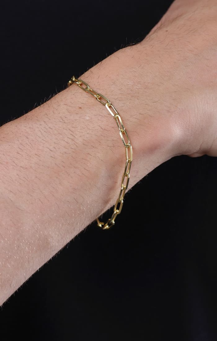 PULSEIRA MASCULINA ELO CARTIER 21CM — foto 2