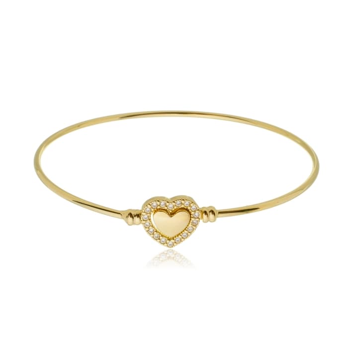 BRACELETE ZIRCÔNIA CORAÇÃO ASTI — foto 2