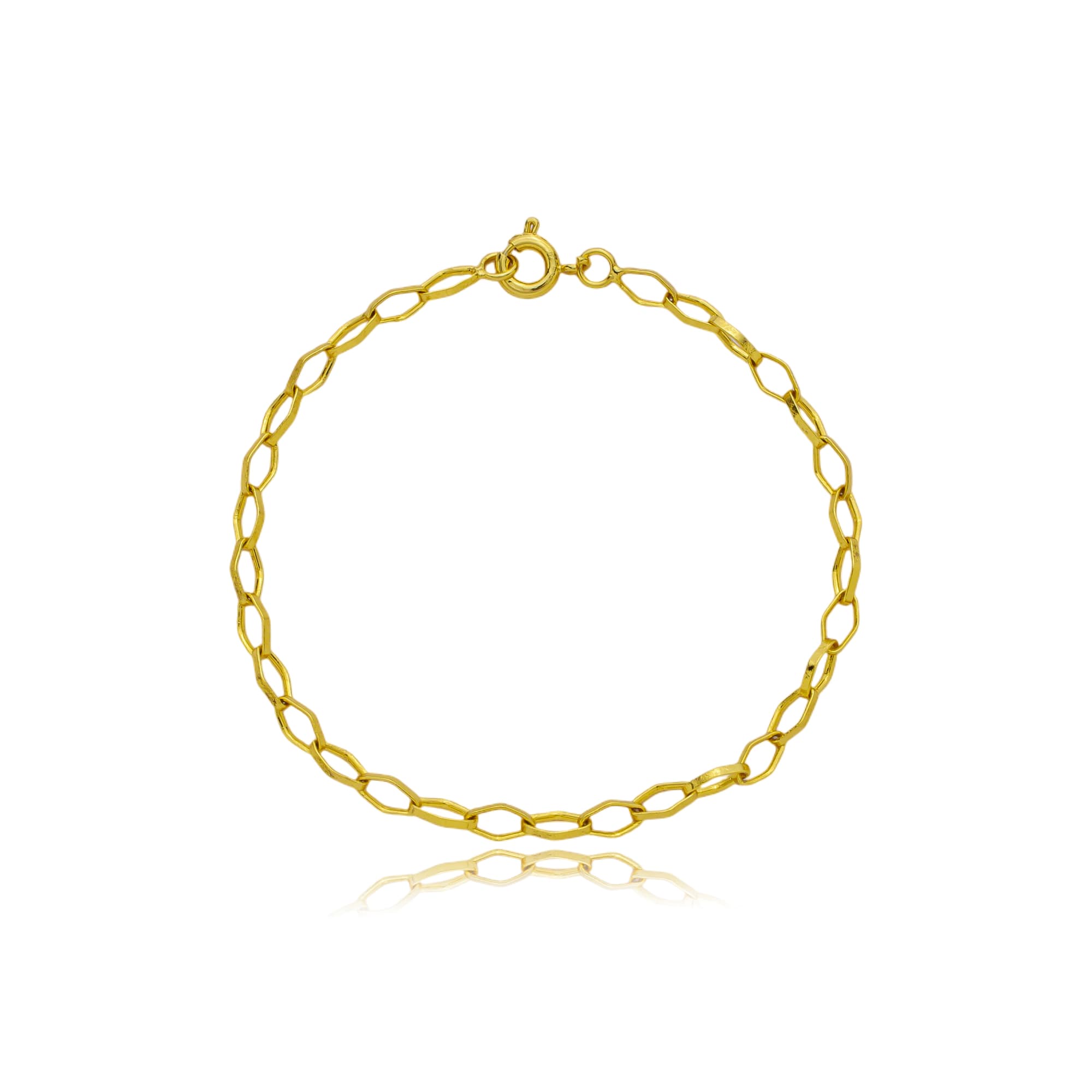 PULSEIRA ELO OVAL 15CM TRAPANI — foto 2