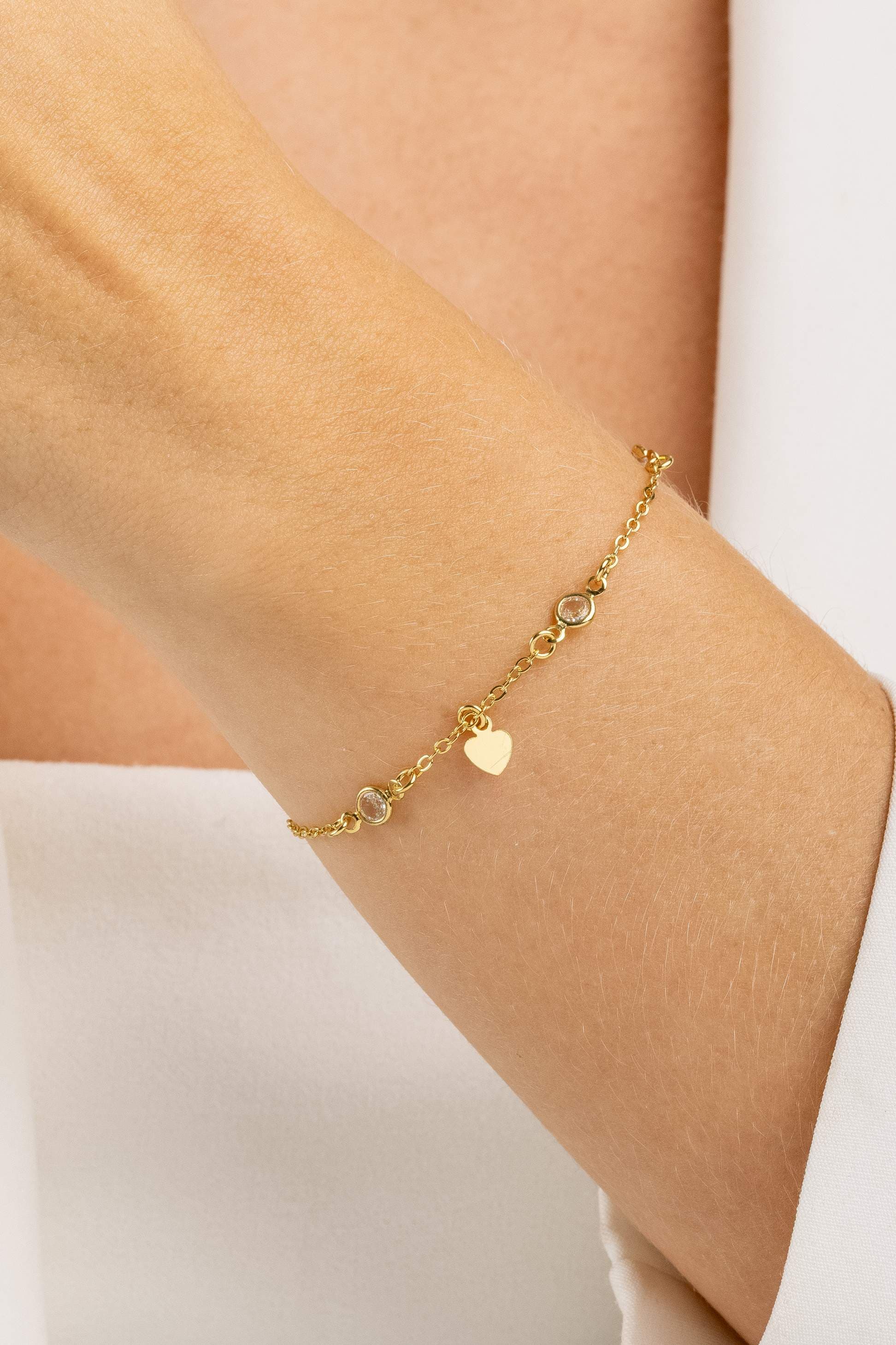 PULSEIRA ELO CADEADO ZIRCÔNIA CRISTAL 18CM PISTOIA — foto 2