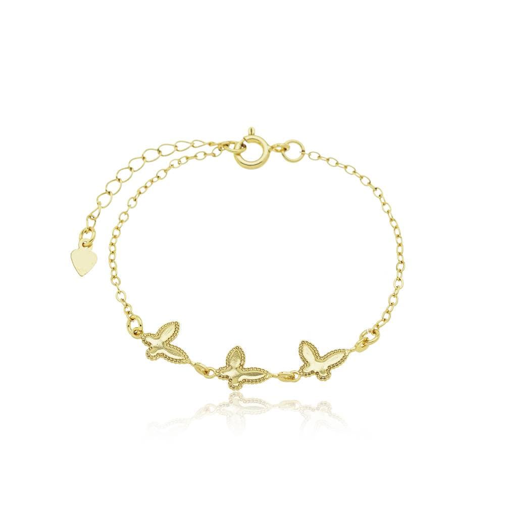 PULSEIRA INFANTIL BORBOLETAS 13CM — foto 1