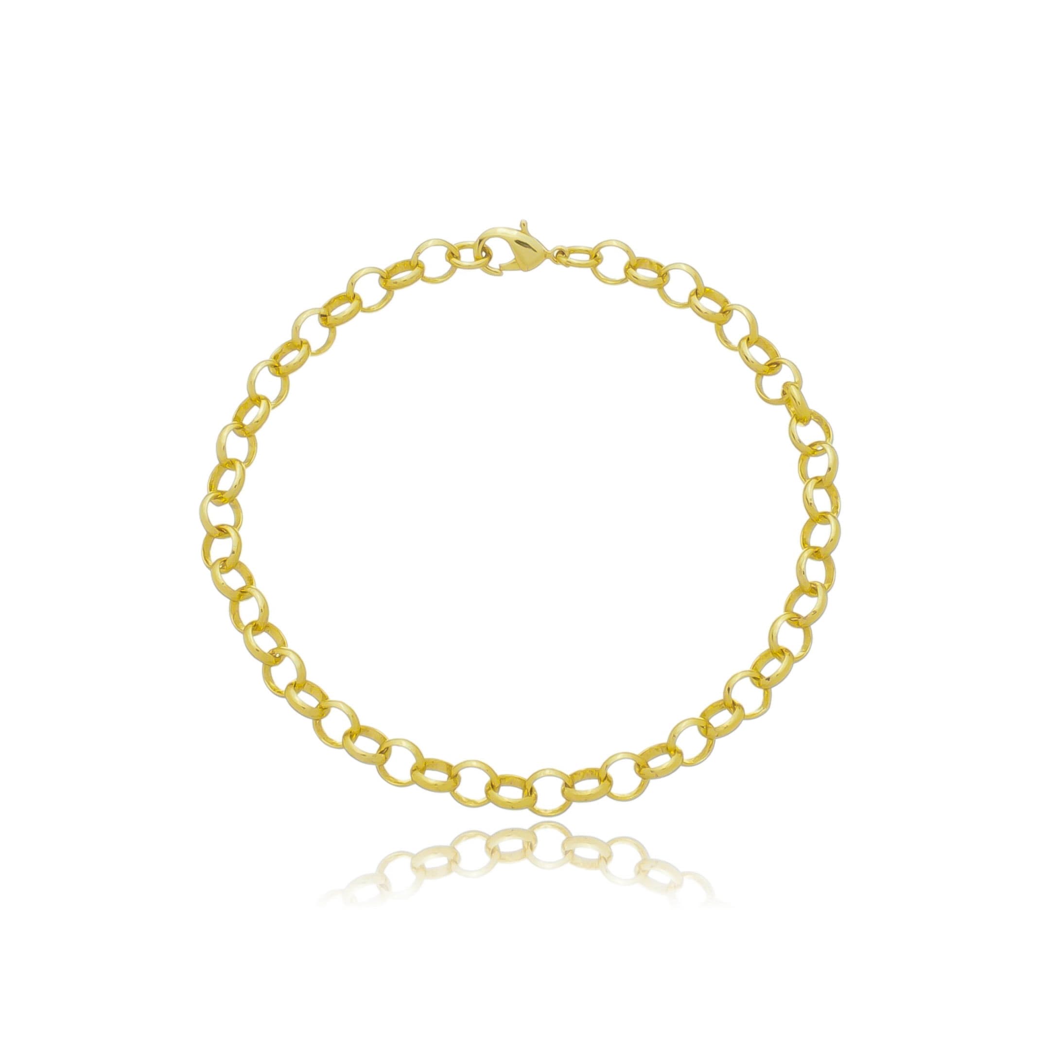 PULSEIRA ELO PORTUGUÊS 18CM BERGAMO — foto 2