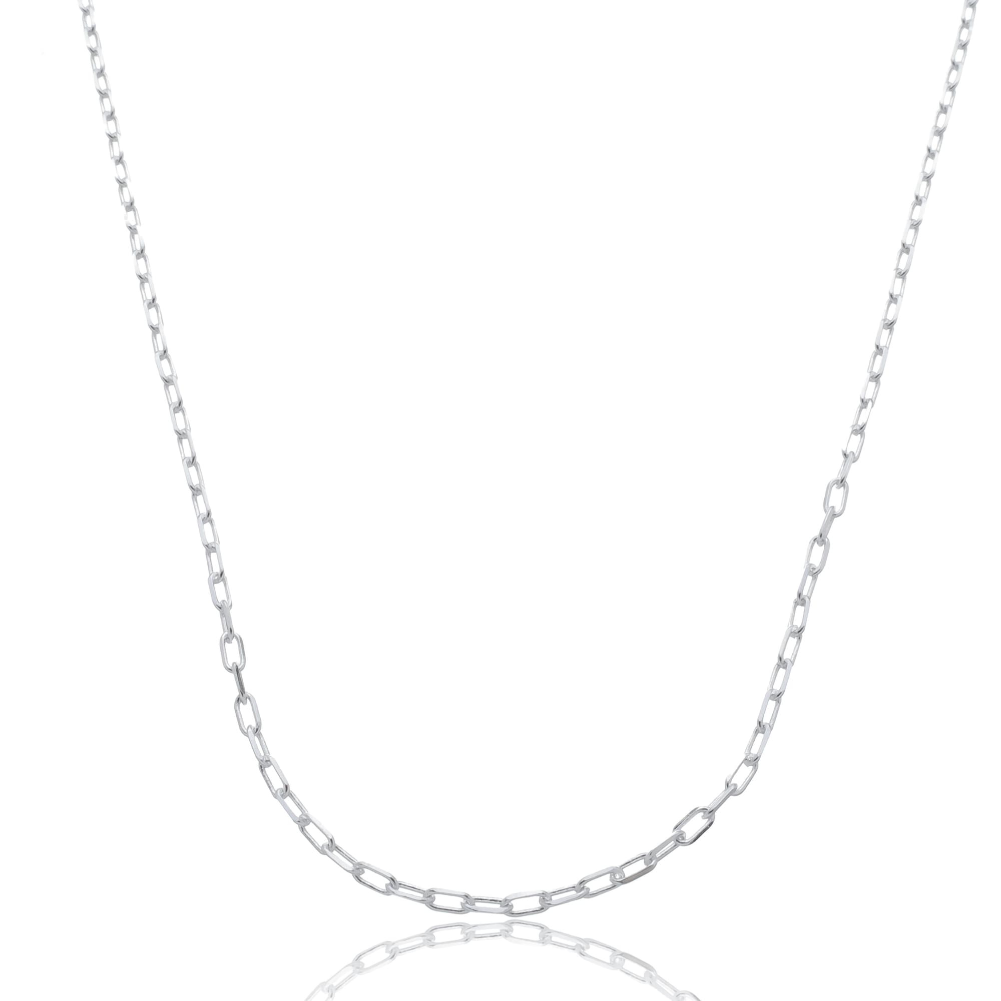 COLAR PRATA CARTIE DIAMANTADA LECCE 45CM — foto 2