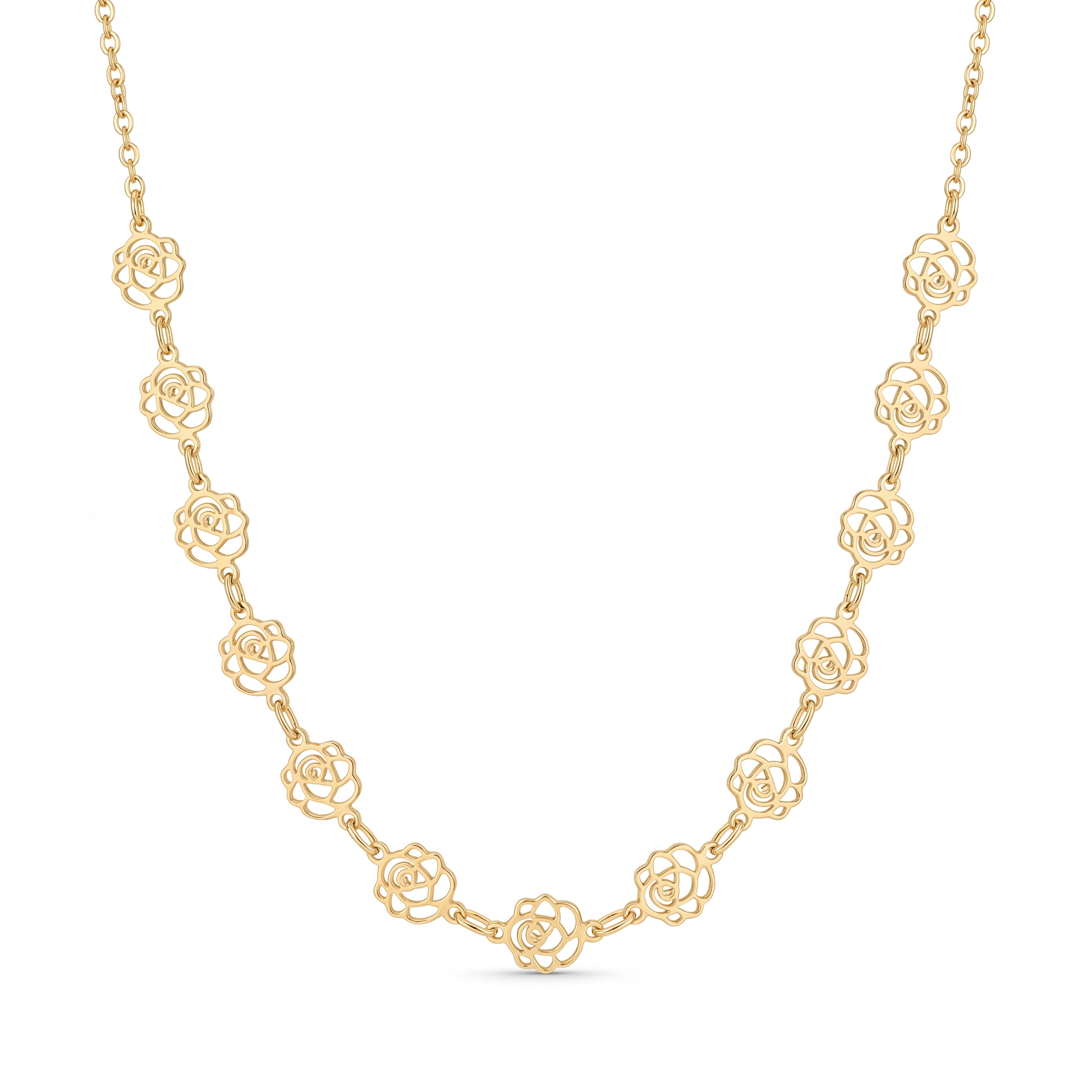 CHOKER ELO FLORES 36CM — foto 1