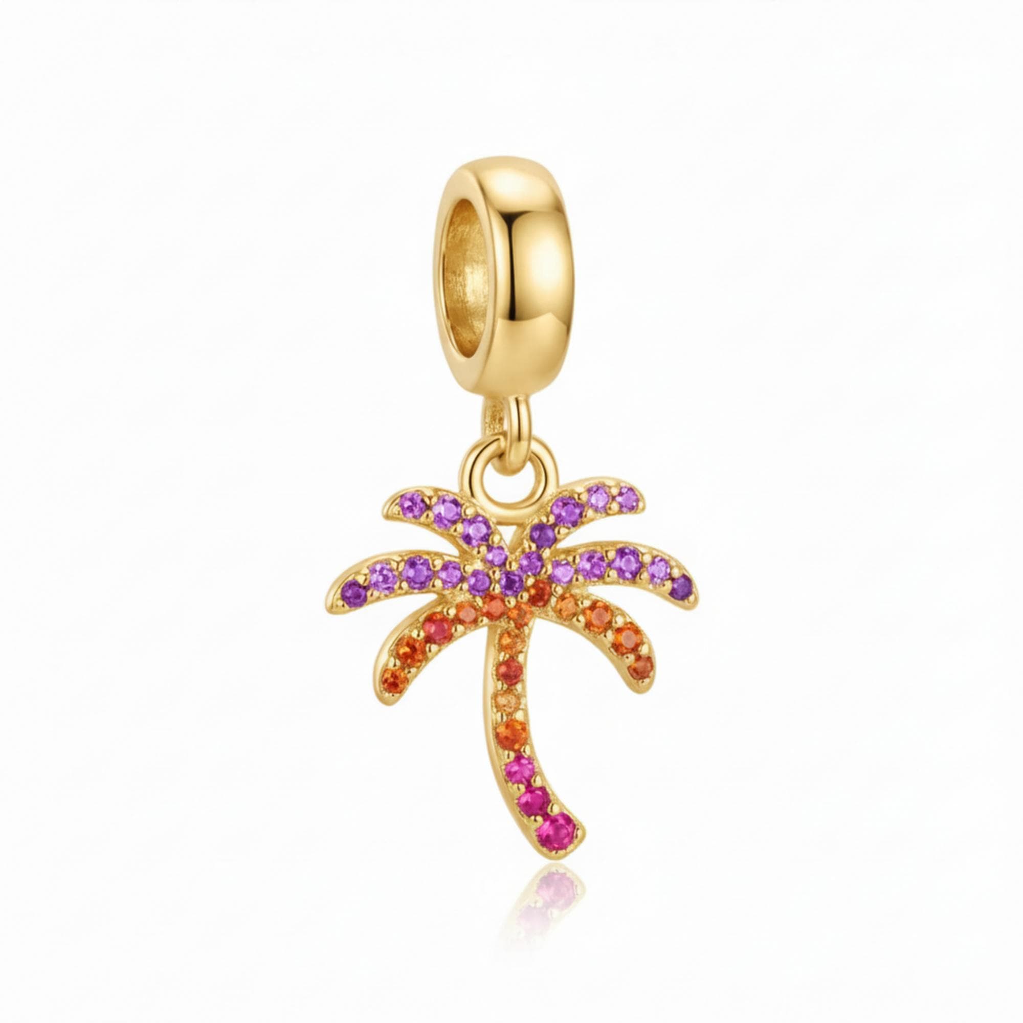 BERLOQUE ZIRCÔNIA MULTICOLOR COQUEIRO — foto 1