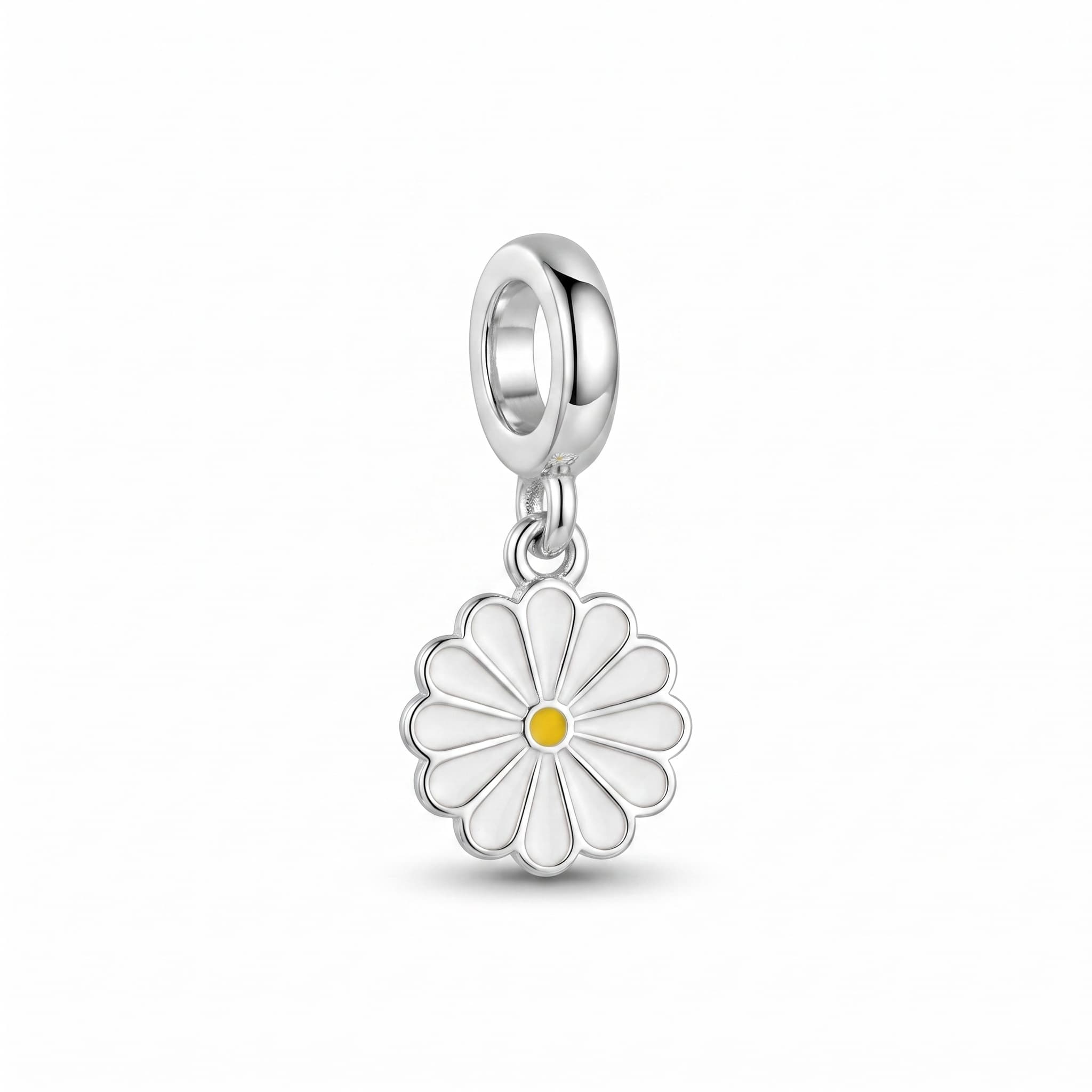 BERLOQUE PRATA FLOR RESINADA — foto 1