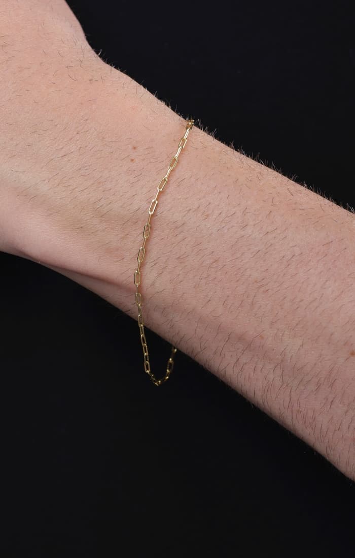 PULSEIRA MASCULINA ELO CARTIER 21CM — foto 2